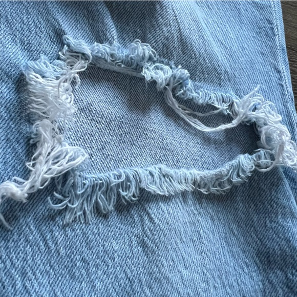 Madewell The Perfect Vintage Jean Ripped Edition Bradwell Wash Women's size 31 - Picture 9 of 15